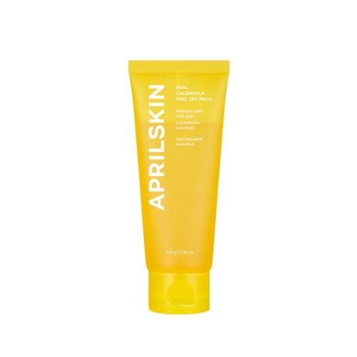 APRILSKIN Real Calendula Peel Off Pack 100g Korean skincare product by APRILSKIN
