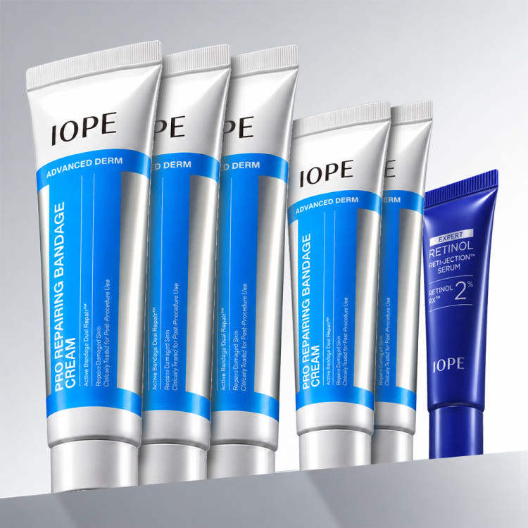 IOPE Advanced Derm Pro Repairing Bandage Cream 60ml 3ea - Barrier care cream