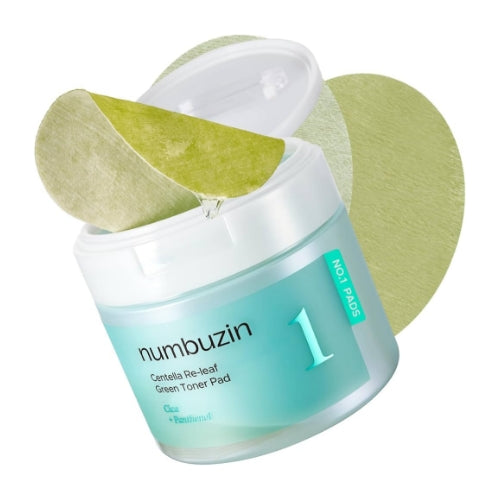 NUMBUZIN No.1 Centella Releaf Green Toner Pads (70 Pads)