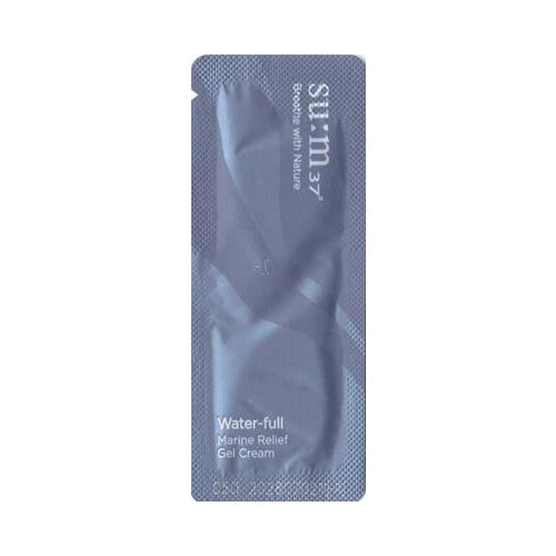 SUM37 Water full Marine Relief Gel Cream 1mlx120ea 1ml x 120ea Korean skincare sachets