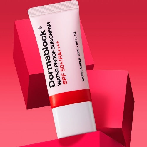 DAISO DERMABLOCK Waterproof Sun Cream 35ml
