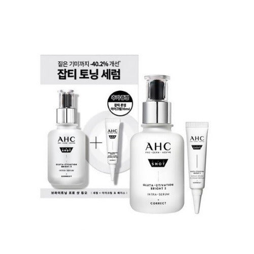 AHC Pro Shot GlutA-ctivation Bright 3 Intra-Serum 40ml + Eye Cream 10ml
