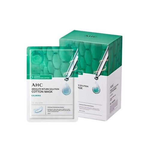 AHC Absolute Return Solution Cotton Mask 25ea Calming