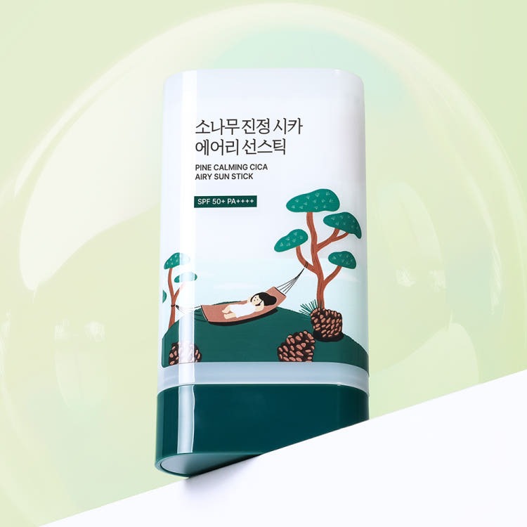 ROUND LAB Pine Calming Cica Airy SunStick 19g (SPF 50+ PA++++) product image