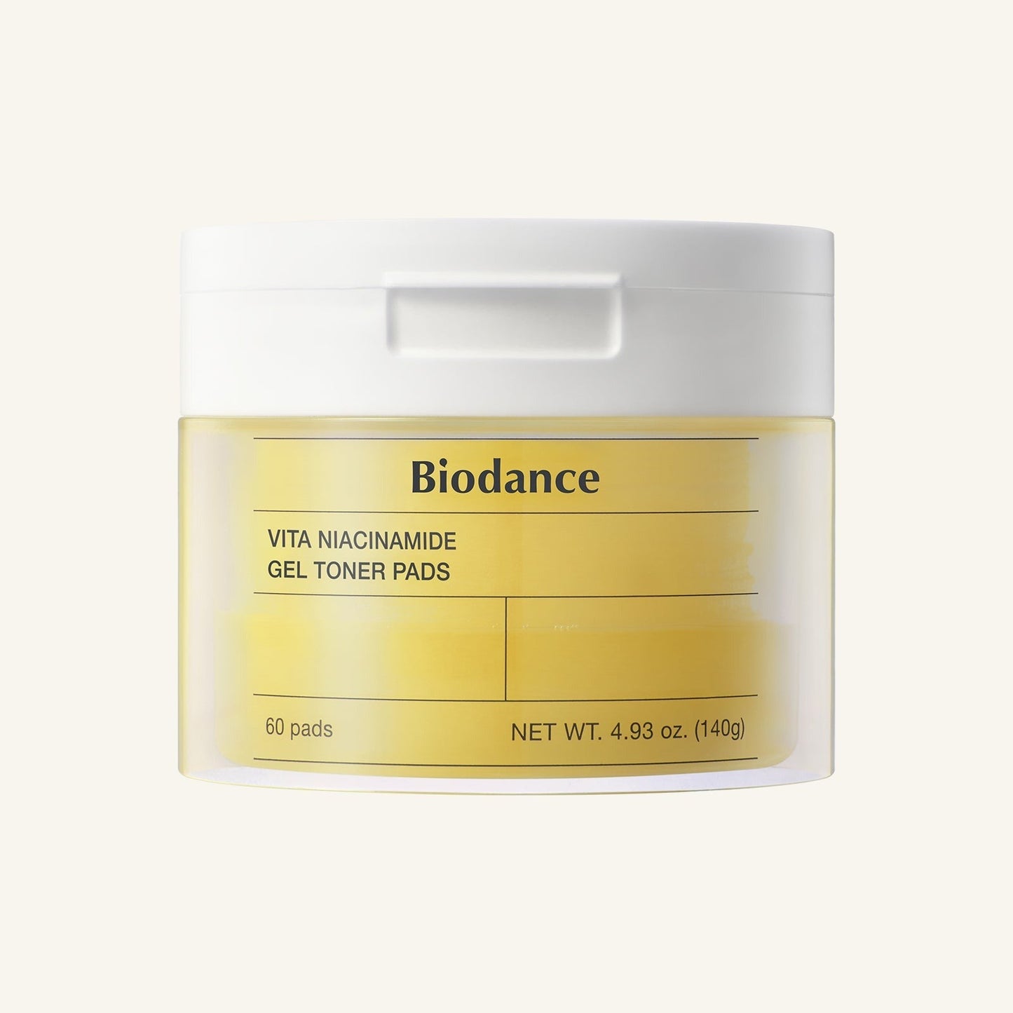 Biodance Vita Niacinamide Gel Toner Pads 60ea