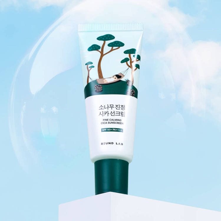 ROUND LAB Pine Calming Cica SunCream 40ml (SPF50+ PA++++) product image