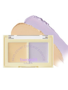 twoedit Skin Cover Conceal Palette #02 Tone Correcting Light