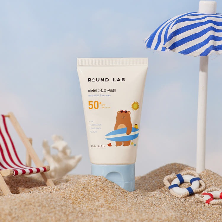 ROUND LAB Baby Mild SunCream 60ml (SPF 50+ PA++++) product image