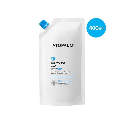ATOPALM Top Toe Wash Refiill 400ml