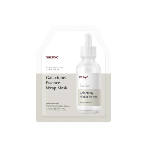 manyo Galactomy Essence Wrap Mask 5 sheets hydrating brightening sheet mask