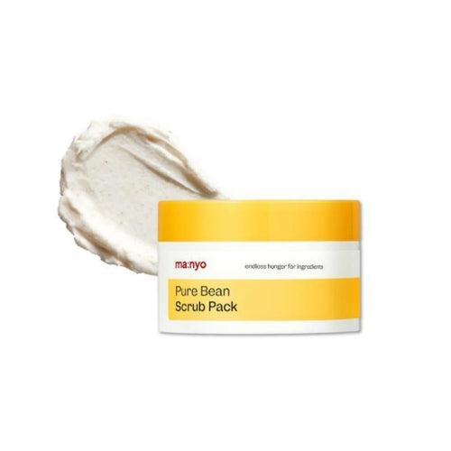 Manyo Pure Bean Scrub Pack 100g gentle exfoliating Korean wash-off scrub mask