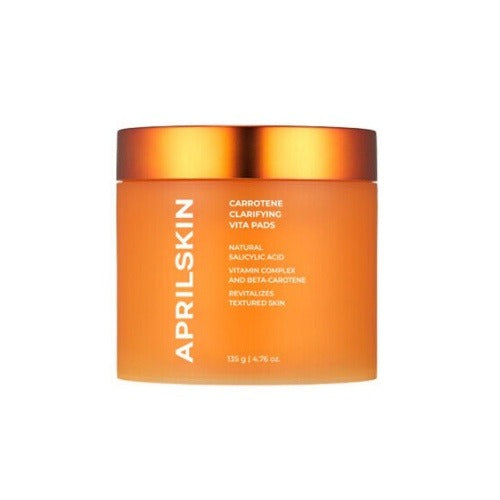 APRILSKIN Carrotene Clarifying Vita Pads 135g (60pcs) Korean skincare product by APRILSKIN