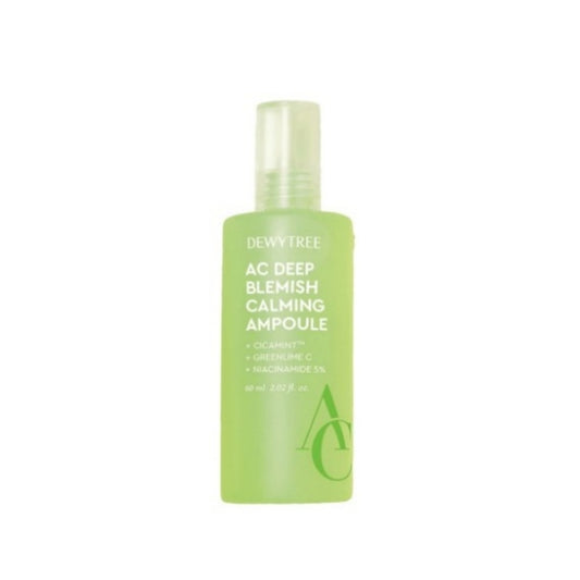 DEWYTREE AC Deep Blemish Calming Ampoule 60ml Korean skincare product