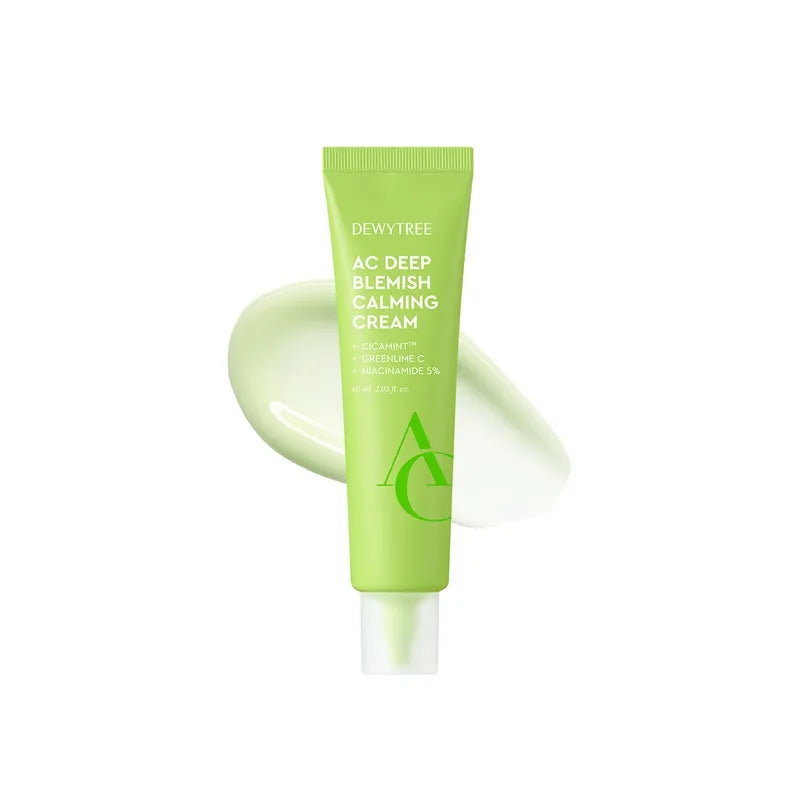 DEWYTREE AC Deep Blemish Calming Cream 60ml Korean skincare product