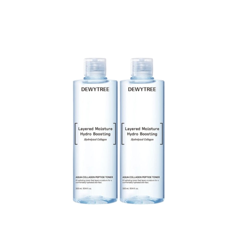 DEWYTREE Aqua Collagen Peptide Toner 300ml 1+1 product image - Korean skincare by DEWYTREE