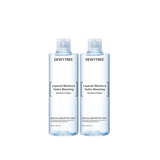 DEWYTREE Aqua Collagen Peptide Toner 300ml 1+1 product image - Korean skincare by DEWYTREE