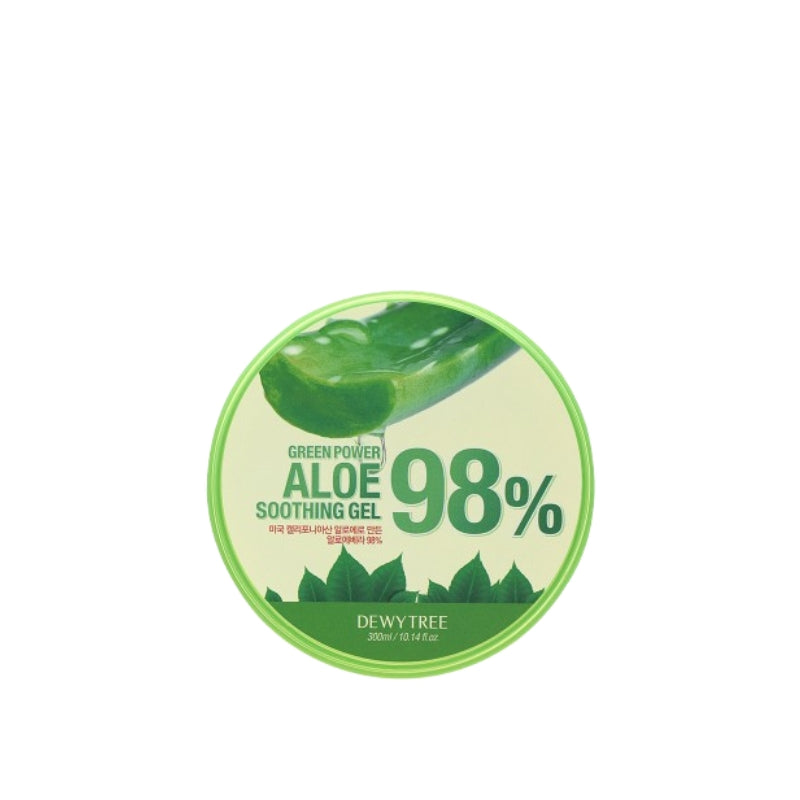 DEWYTREE Green Power Aloe Soothing Gel 300ml product image - Korean skincare by DEWYTREE