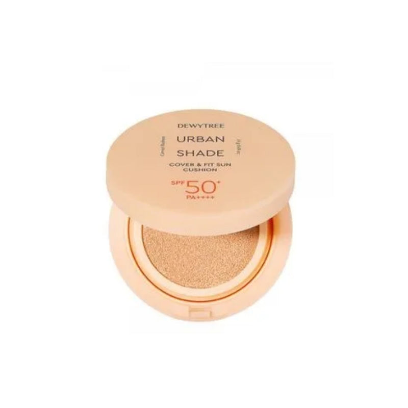 DEWYTREE Urban Shade Cover & Fit Sun Cushion 14g SPF50+PA++++ product image - Korean skincare by DEWYTREE