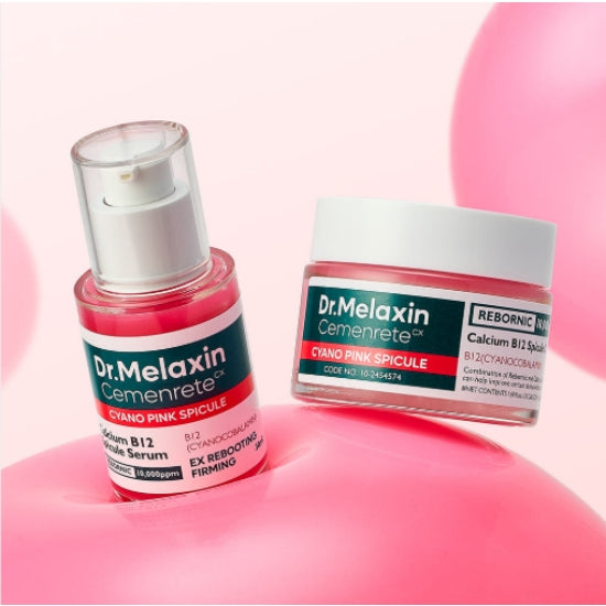 Dr.Melaxin Cemenrete Cyano Pink Spicule Cream+Serum set