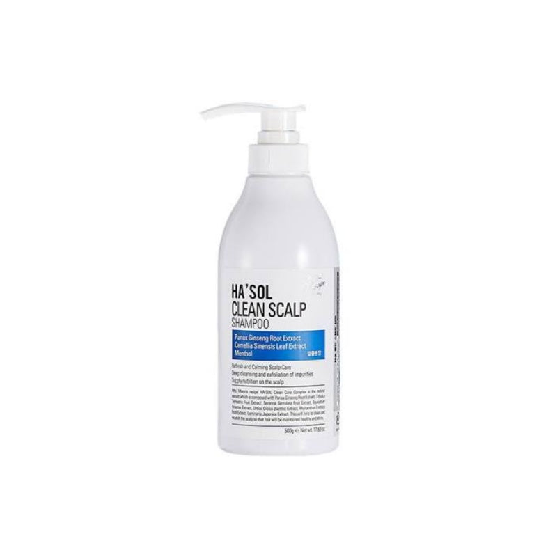 HA'SOL Clean Scalp Shampoo 500ml for oily scalp