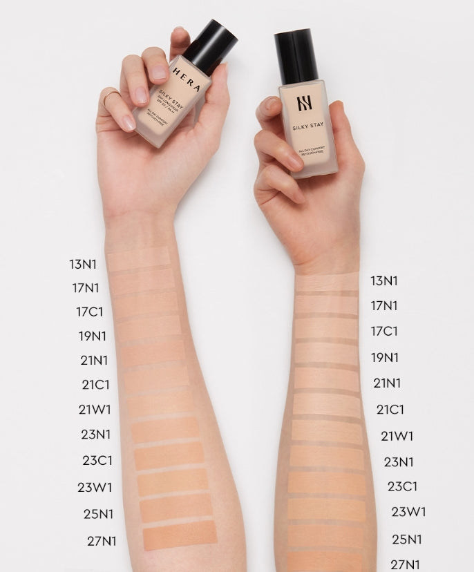HERA Silky Stay 24H Longwear Foundation SPF20/PA++ 30g