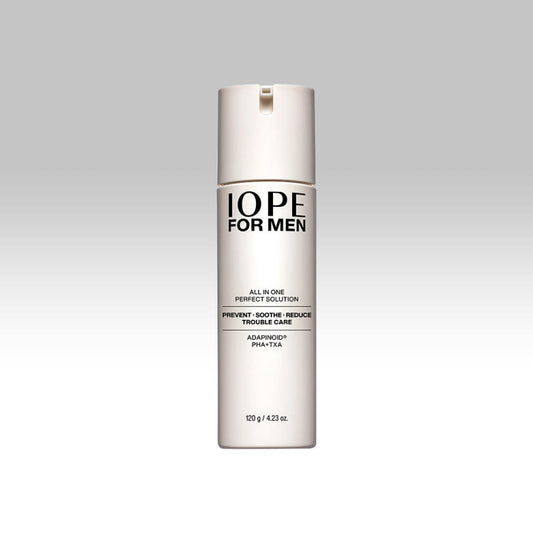 IOPE For Men Perfect Solution Trouble All In One 120g - Men's balancing all-in-one moisturizer