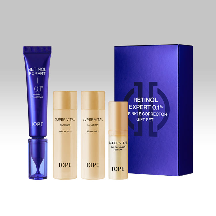 IOPE Retinol Expert 0.1% Wrinkle Corrector Special set 30ml - Retinol wrinkle corrector set