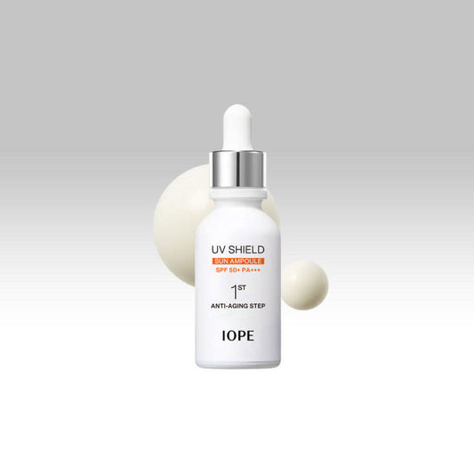 IOPE UV Shield Sun Ampoule 40ml SPF 50+ PA+++ - Hydrating facial sunscreen