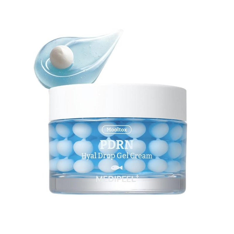 MEDIPEEL Mooltox TDRN Hyal Drop Gel Cream 50g dual capsule and water gel hydrating cream