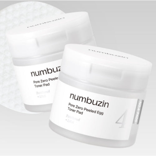 NUMBUZIN No.4 Pore Zero Peeled Egg Toner Pads (70 Pads) x 2