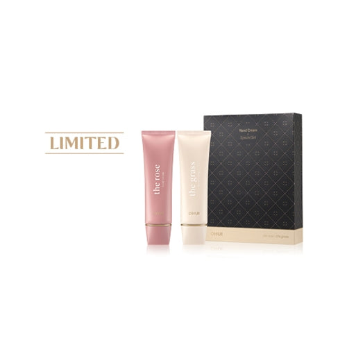 OHUI hand cream duo set The Rose and The Grace