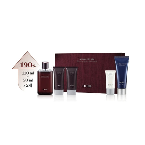 OHUI Meister For Men Vita All In One set ??Meister For Men Moisturizing Vita All In One 110 ml set contents