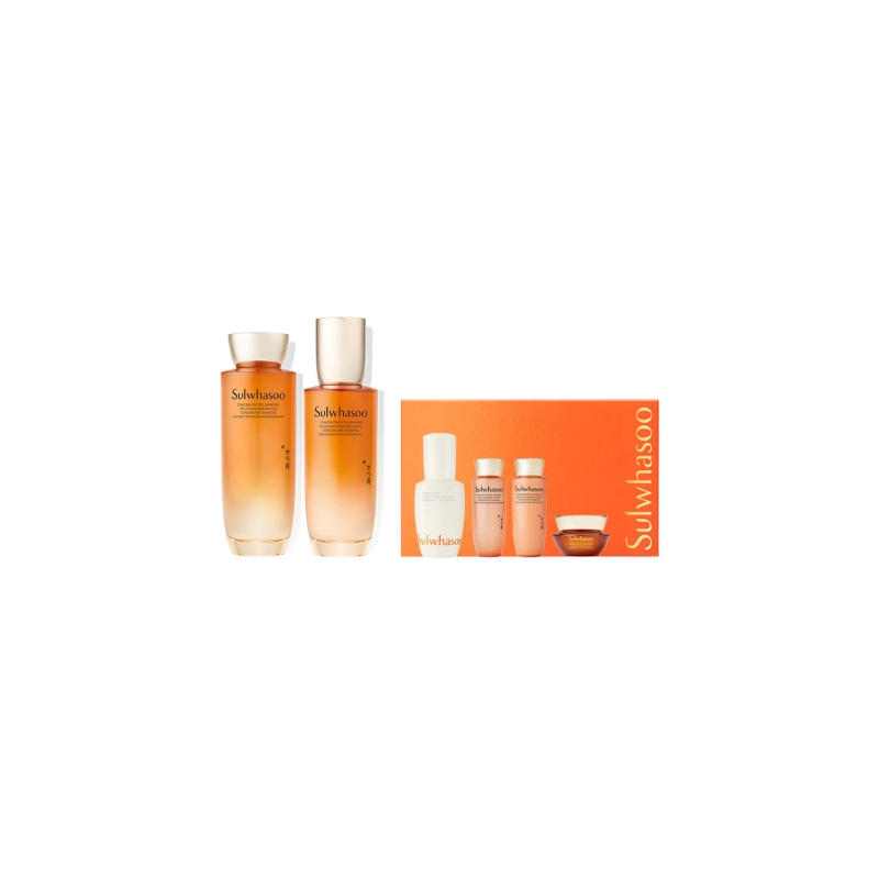 SULWHASOO Concentrated Ginseng Rejuvenating 2pcs set - Ginseng water and emulsion set