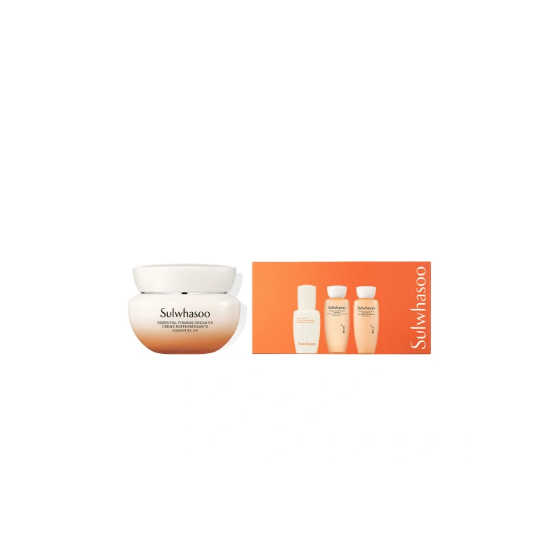 SULWHASOO Essential Firming Cream EX 75ml set - Firming moisturizer gift set