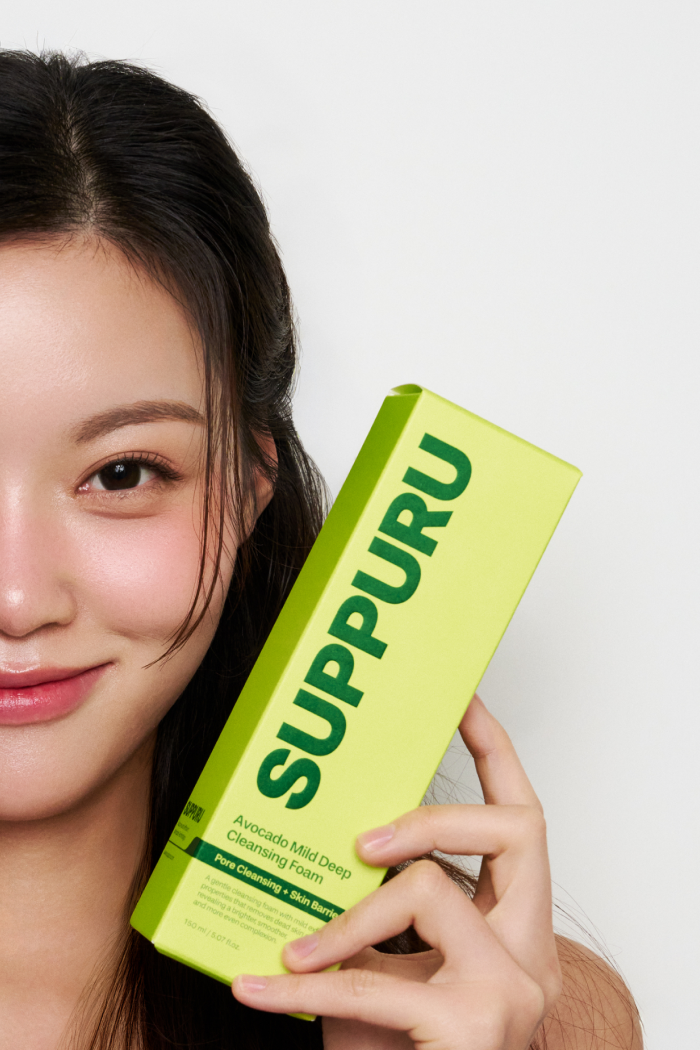 SUPPURU Avocado Mild Deep Cleansing Foam 150ml / 5.07 fl.oz