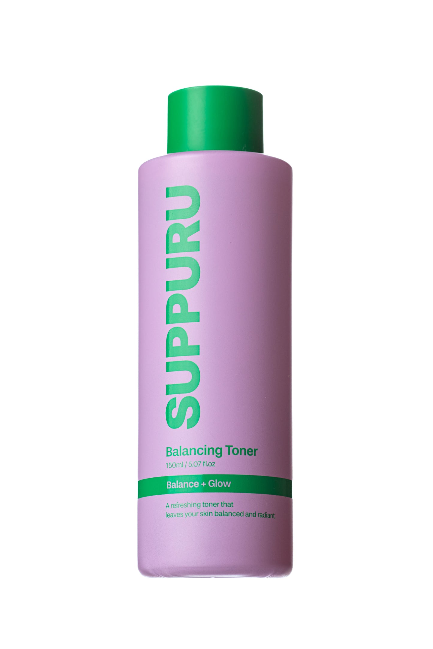 SUPPURU Balancing Toner 150ml bottle – vegan clean toner for oil balance and glow