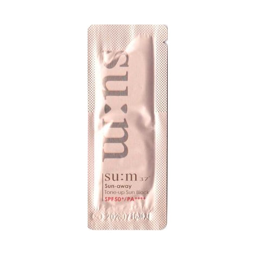 SUM37 Sun Away Tone Up Sun Block 1mlx120ea 1ml x 120ea Korean skincare sachets