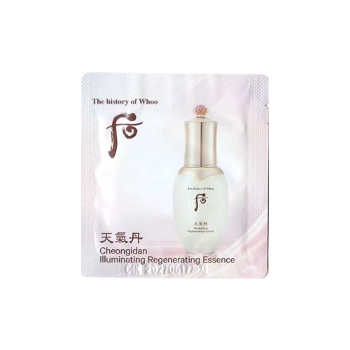 The Whoo Cheongidan Illuminating Regenerating Essence 1mlx120ea 1ml x 120ea Korean skincare sachets
