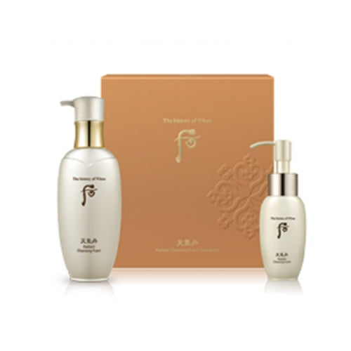 The Whoo Cheongidan Radiant Cleansing Foam Special Set (2items Set) product set and packaging