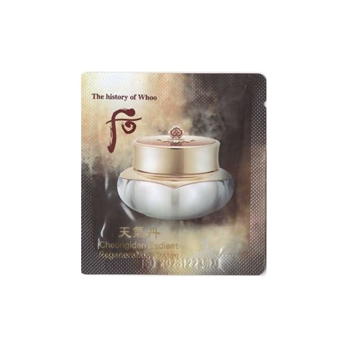 The Whoo Cheongidan Radiant Regenerative Cream 1mlx120ea 1ml x 120ea Korean skincare sachets