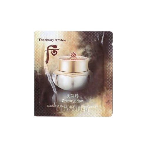 The Whoo Cheongidan Radiant Regenerative Eye Cream 1mlx120ea 1ml x 120ea Korean skincare sachets