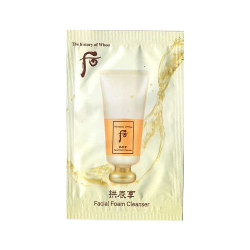 The Whoo Gongjinhyang Facial Foam Cleanser 2ml 1ml x 120ea Korean skincare sachets