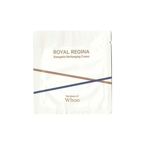The Whoo Royal Regina Energetic Recharging Cream 1mlx120ea 1ml x 120ea Korean skincare sachets