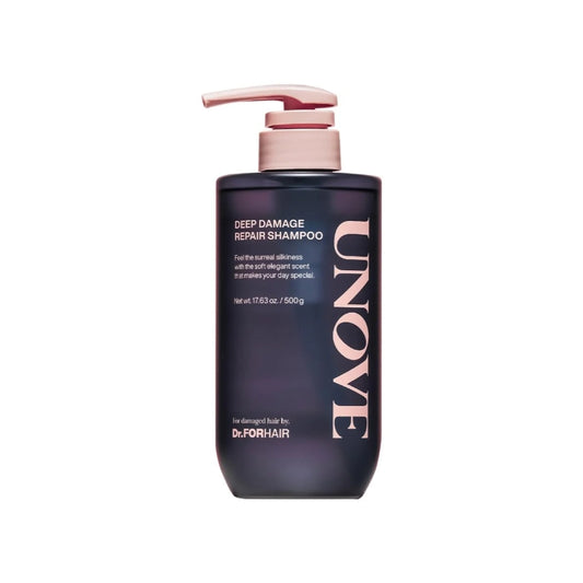 UNOVE Deep Damaged Repair Shampoo 500g protein repair shampoo for damaged hair with gentle scalp cleansing
