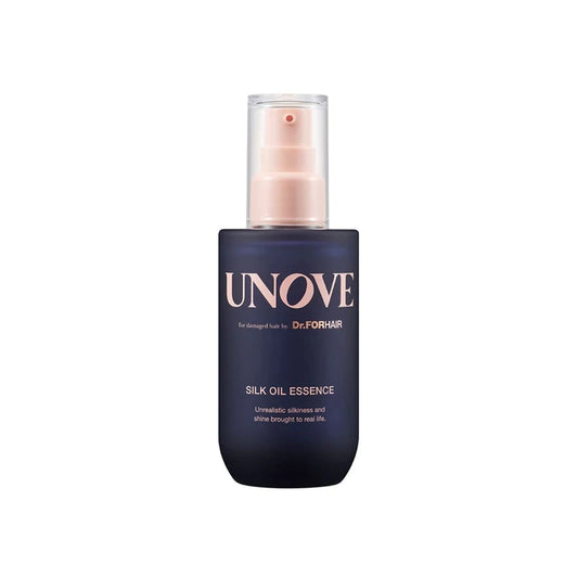 UNOVE Silk Hair Oil Essence 70ml lightweight nourishing hair oil for damaged dry and rough hair