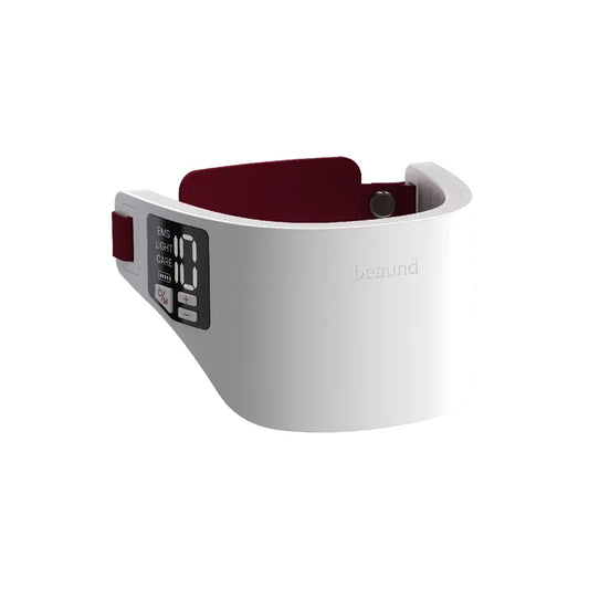 beaund Neckcera neck care beauty device with EMS and near-infrared LED support