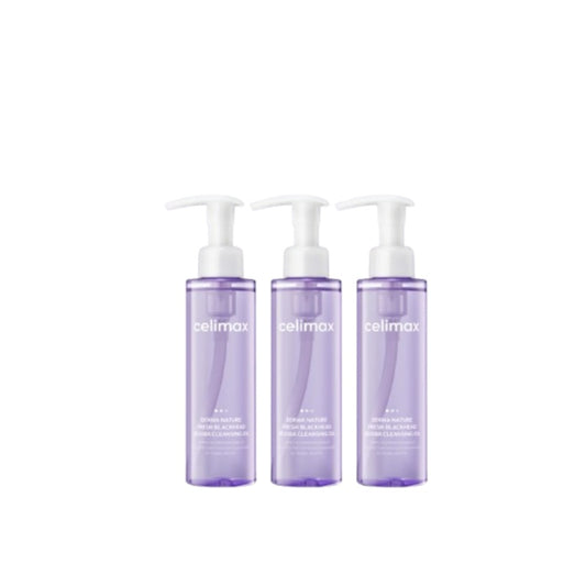 Celimax Derma Nature Fresh Blackhead Jojoba Cleansing Oil 150ml*3pcs