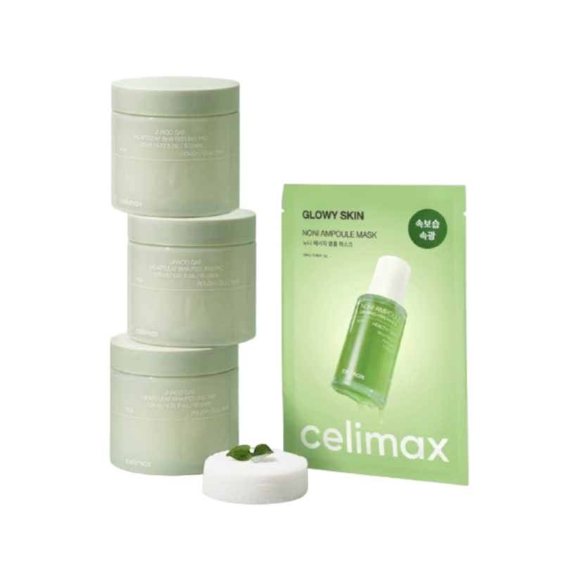 Celimax Ji Woo Gae Heartleaf BHA Peeling Pad 60ea*3pcs