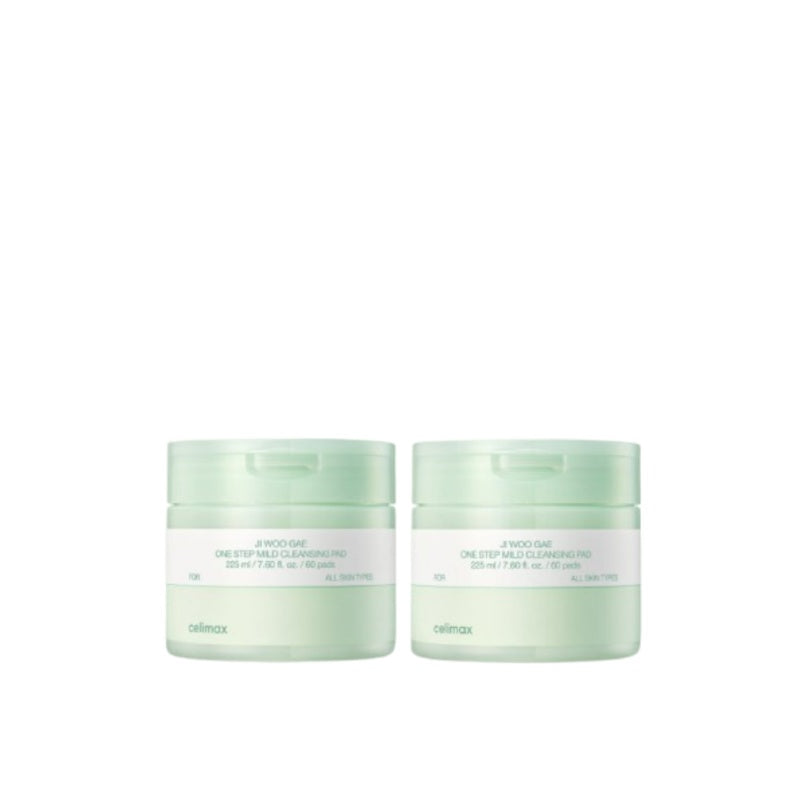 Celimax Ji Woo Gae One Step Mild Cleansing Pad 60ea*2pcs