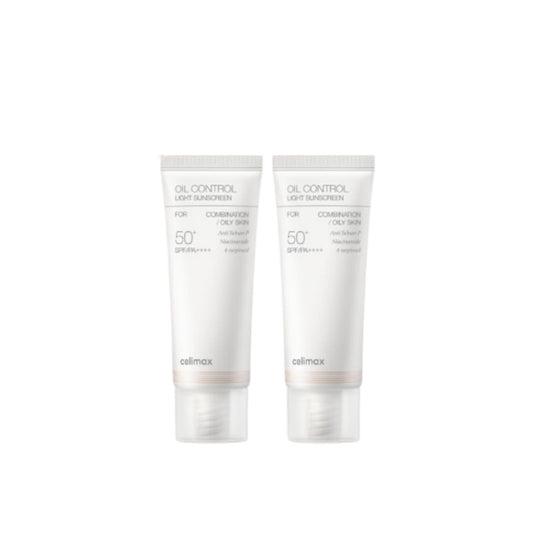 Celimax Oil Control Light Sunscreen 40ml*2pcs SPF50+ PA++++
